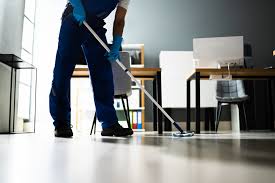 Alta Property Services janitorial team performing professional commercial cleaning in Chicago IL