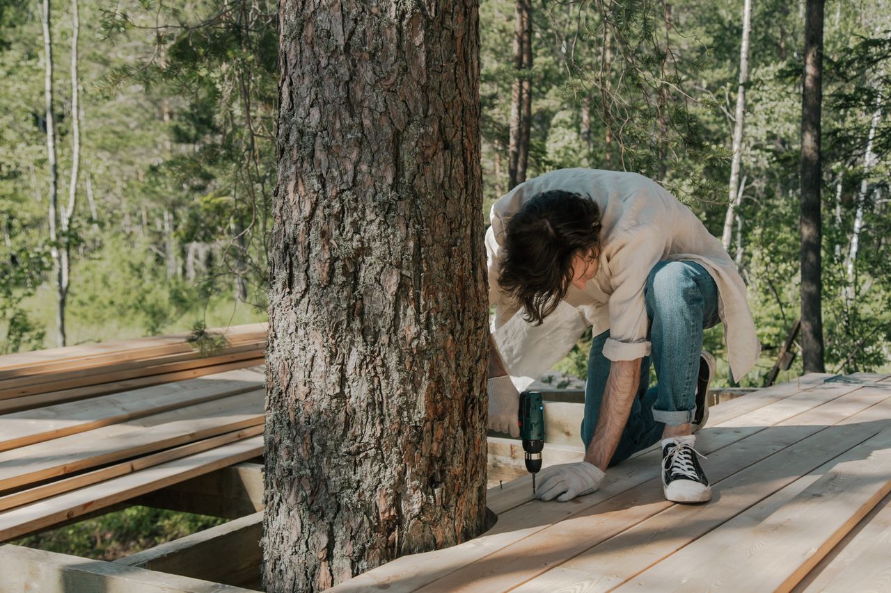 Professional deck construction by Alta Property Services